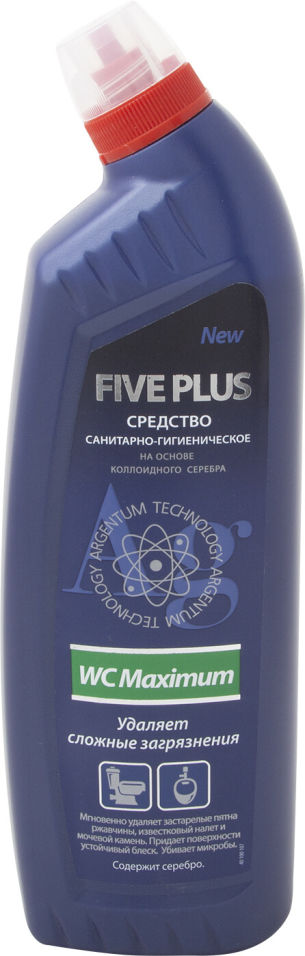 Средство чистящее для унитазов Five Plus WC Maximum 1кг