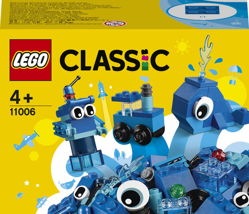 Конструктор LEGO Classic 11006 Синий набор для конструирования 389₽
