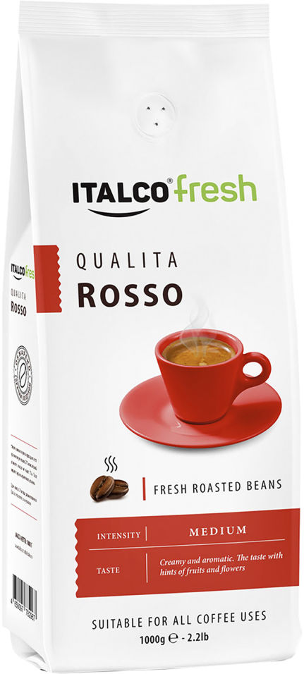 Кофе в зернах Italco Rosso 1кг 1299₽