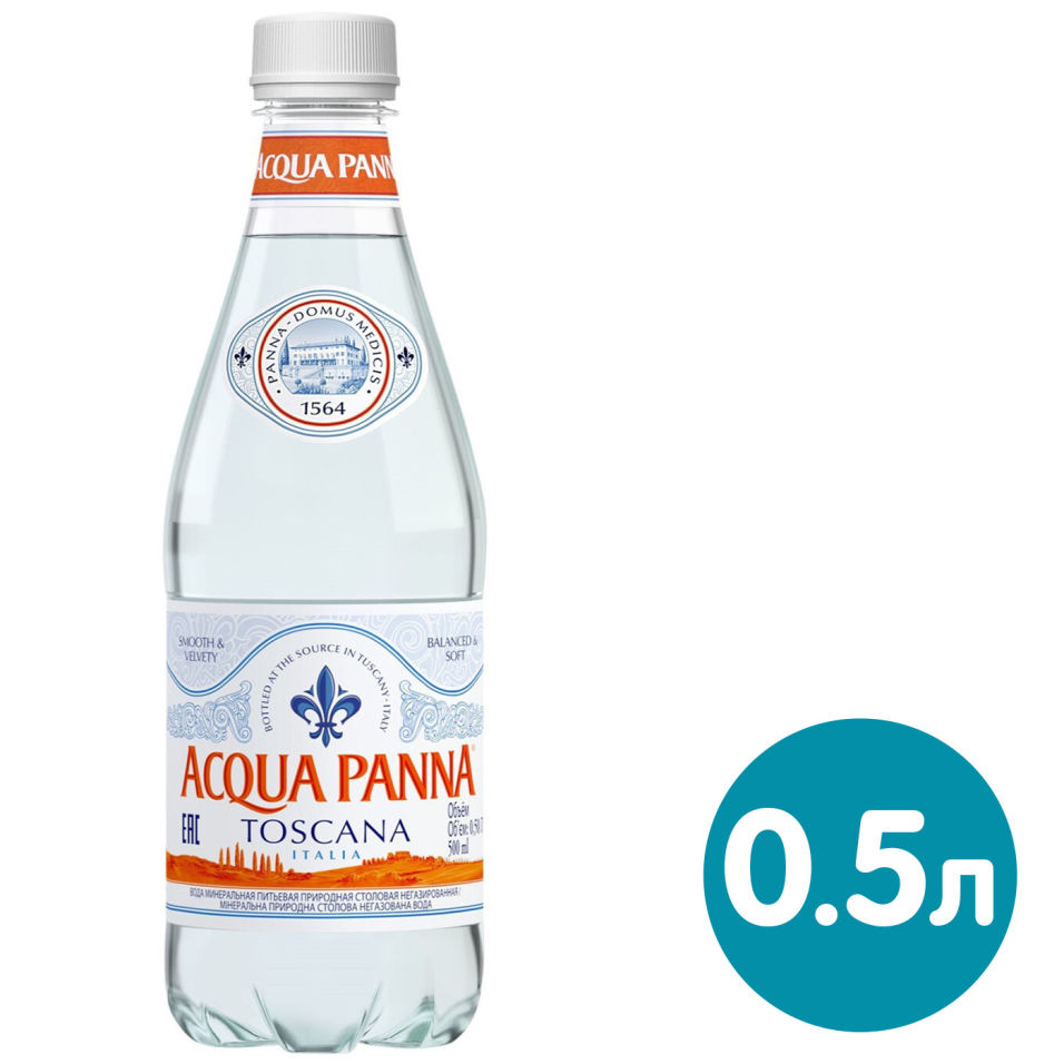 Вода Acqua Panna негазированная 500мл