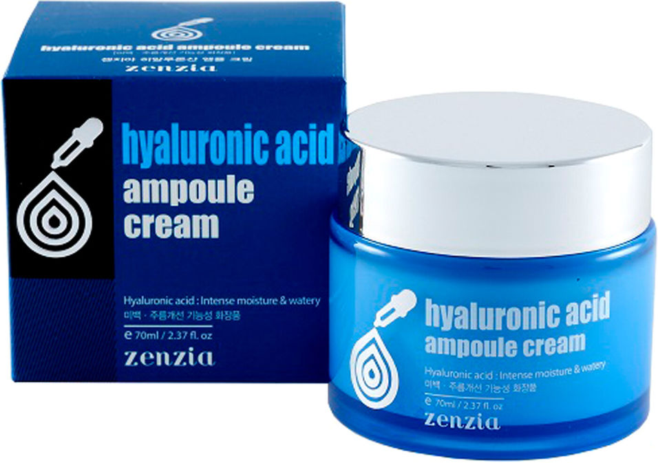 Крем для лица Zenzia с гиалуроновой кислотой 70мл