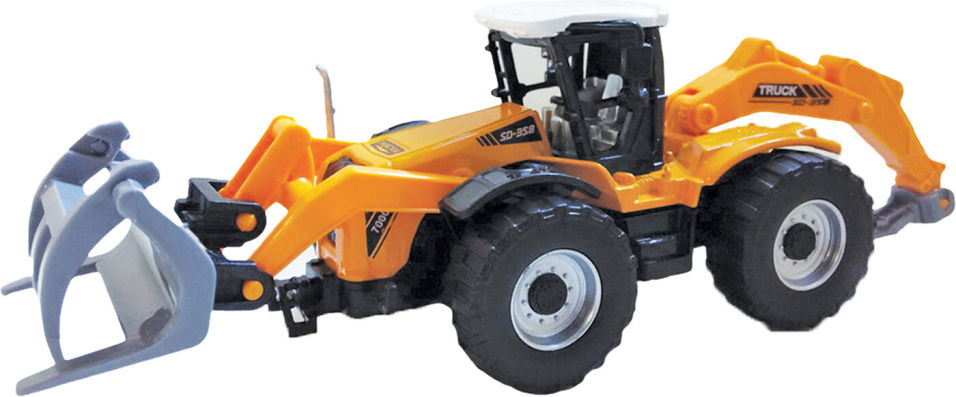 Машинка Autotime Трактор трубоукладчик 1:48