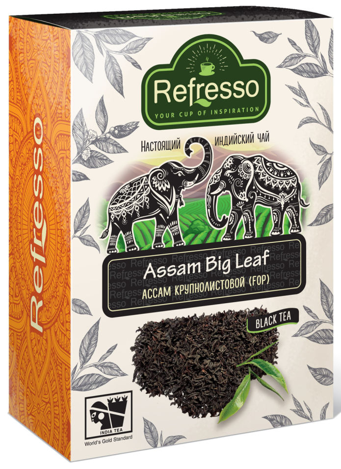 Чай черный Refresso крупнолистовой 250г