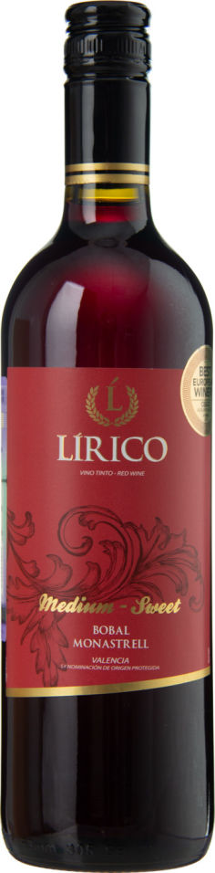 Отзывы о Вине Lirico Валенсия Бобаль - Монастреле красное полусладкое 11.5% 0.75л Отзывы о Вине Lirico Валенсия Бобаль - Монастреле красное полусладкое 11.5% 0.75л