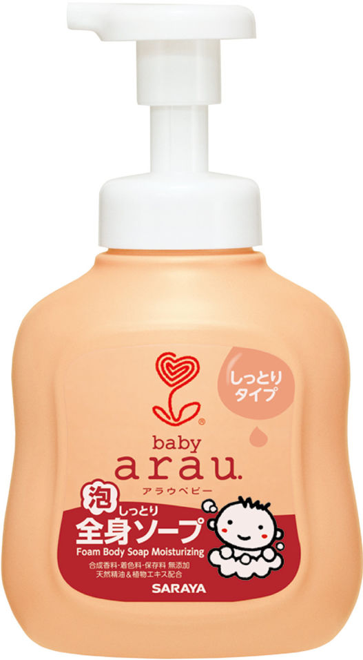 Гель для купания Arau Baby Детский пенящийся с увлажняющим эффектом 450мл