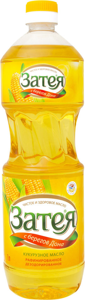 Масло кукурузное Затея 1л