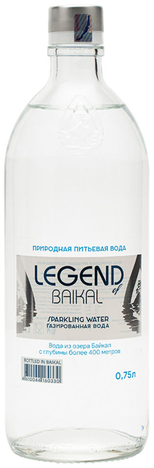 Вода Legend of Baikal питьевая газированная 075л 153₽