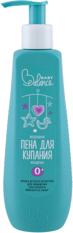Пена для купания Baby Balance Воздушная для младенцев 250мл