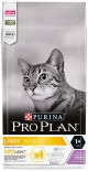 Сухой корм для кошек Pro Plan OptiLight Adult для контроля веса с индейкой 1.5кг