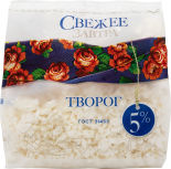 Творог Свежее Завтра 5% 200г Творог Свежее Завтра 5% 200г