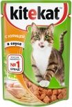Корм для кошек Kitekat с курицей в соусе 85г Корм для кошек Kitekat с курицей в соусе 85г