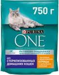 Сухой корм для кошек Purina One с Курицей и цельными злаками 750г Сухой корм для кошек Purina One с Курицей и цельными злаками 750г