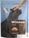Сухой корм для кошек Winner для домашних кошек из курицы 400г Сухой корм для кошек Winner для домашних кошек из курицы 400г