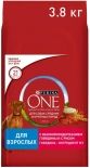 Сухой корм для собак Purina One с мясом и рисом 3.8кг Сухой корм для собак Purina One с мясом и рисом 3.8кг