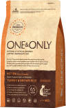 Сухой корм для кошек One&Only Kitten индейка с рисом 400г Сухой корм для кошек One&Only Kitten индейка с рисом 400г
