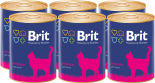 Влажный корм для котят Brit Ягненок 340г