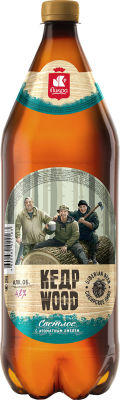 Пиво Kedrwood светлое 4.8% 1.35л
