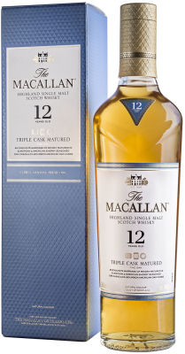Виски Macallan 12 y.o. Triple Cask 40% 0.5л п/у