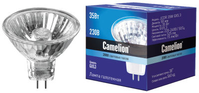 Лампа Camelion галогенная G5.3 35Вт