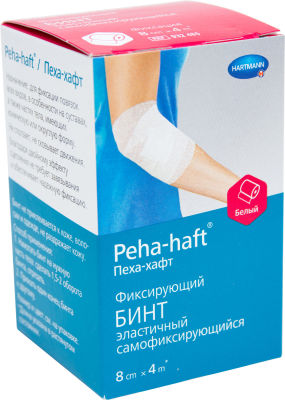 Бинт Peha-haft самофиксирующийся 4м*8см