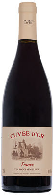 Вино Cuvee D'Or красное полусладкое 10-12% 0.75л