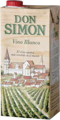 Вино Don Simon белое сухое 11% 1л