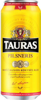 Пиво Tauras Pilsneris 4.6% 0.568л