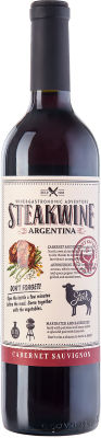 Вино Steakwine Cabernet Sauvignon красное полусухое 12.5% 0.75л