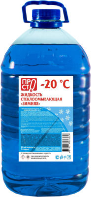 Стеклоомывающая жидкость ПРОСТО Зимняя -20С 3л