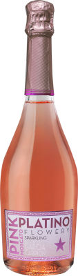 Вино Platino Pink Moscato розовое игристое сладкое 7% 0.75л
