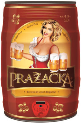 Пиво Prazecka Чешское Классическое 4% 5л
