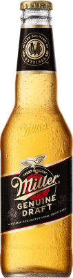 Напиток пивной Miller Genuine Draft 4.7% 0.33л