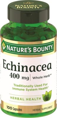 Витамины Nature's Bounty Эхинацея натуральная 100 капсул