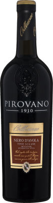 Вино Pirovano Nero d'Avola Collezione красное сухое 14% 0.75л