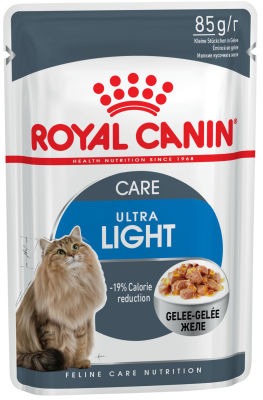 Корм для кошек Royal Canin Ultra Light Мясо в желе 85г