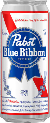 Пиво Pabst Blue Ribbon 4.6% 0.473л