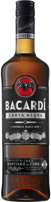 Ром Bacardi Carta Negra темный 40% 0.7л