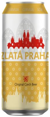 Пиво Zlata Praha 4.7% 0.5л